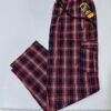cotton red cheque BoldBox Cotton Check Trouser