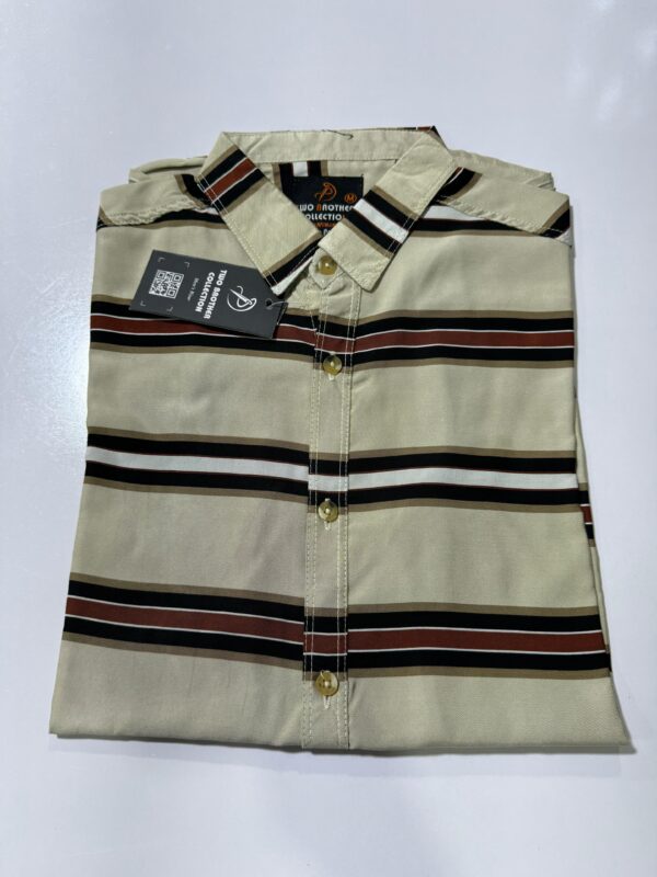 shirt21 HorizonWeave Casual Stripe Shirt