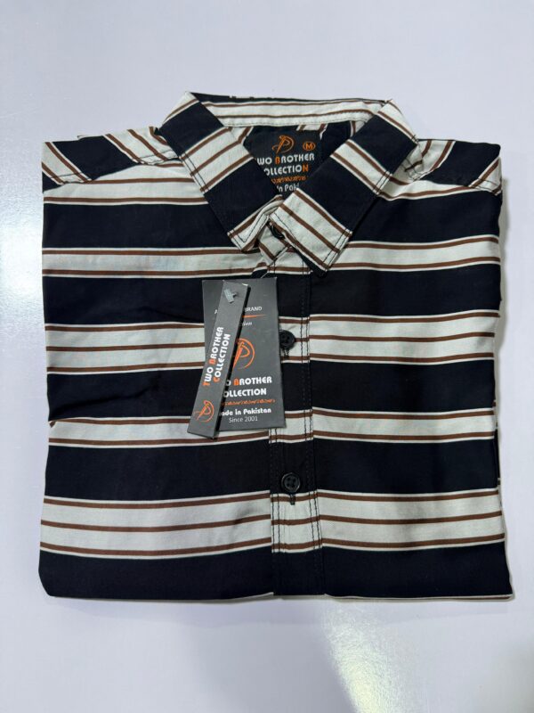 shirt24 HorizonWeave Casual Stripe Shirt