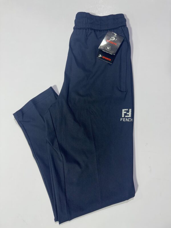 Fendi-Inspired Trousers – Luxury Tailored Fit with Signature Style